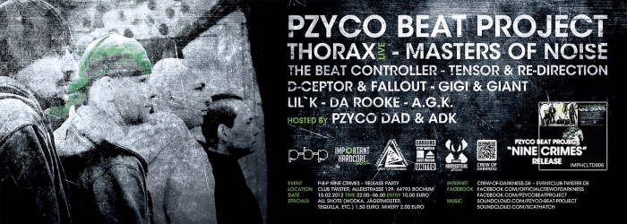 Pzyko Beat Project - Nine Crimes - Release Party - 10.02.2012_1